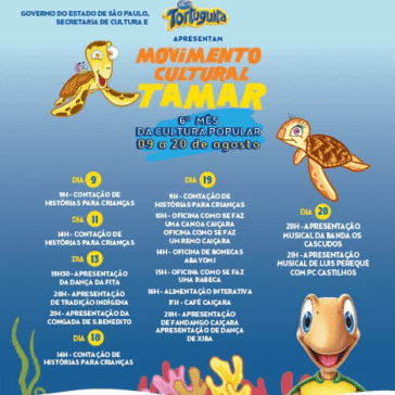 Movimento Cultural Tamar cartaz